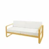 Bellevie 2-sits soffa Honey (gul) off-white dyna