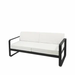 Bellevie 2-sits soffa Liquorice (svart) off-white dyna