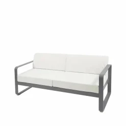 Bellevie 2-sits soffa Storm grey (grå) off-white dyna