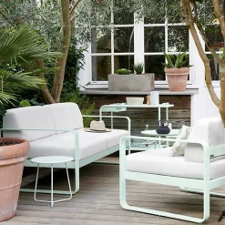 Bellevie 2-sits soffa Storm grey (grå) off-white dyna