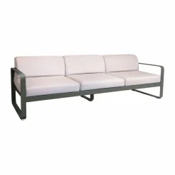 Bellevie soffa 3-sits Rosemary (grön)-pearl