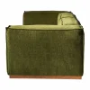 Bergsdal soffa Luiza Green 3975-ekbetsad ask 3-sits