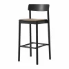 Betty TK17 Bar Chair barstol 75 cm Fuse 0351-svartlackad ask