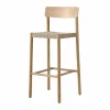 Betty TK15 Bar Chair barstol 75 cm Lackad ek-naturfärgat lin