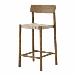 Betty TK12 Counter Chair barstol 65 cm Naturfärgat lin-rökt ek