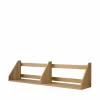 B5 hylla 21x100 cm Oak nature lacquered