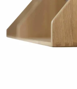 B5 hylla 21x100 cm Oak nature lacquered