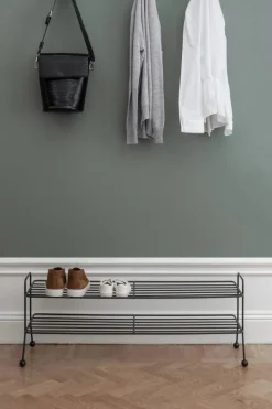 Bill Shoe Shelf L skohylla svart