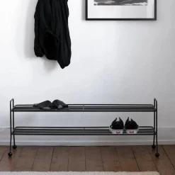 Bill Shoe Shelf L skohylla svart