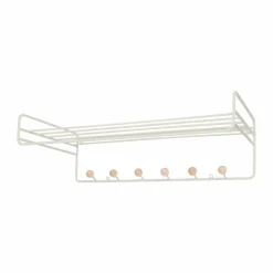 Bill Hat rack hatthylla Greige