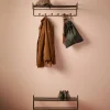 Bill Hat rack hatthylla Svart-mörkbrun