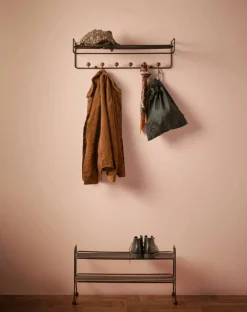 Bill Hat rack hatthylla Svart-mörkbrun