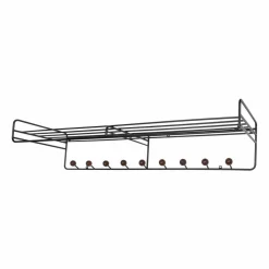 Bill Hat rack L hatthylla Svart-mörkbrun