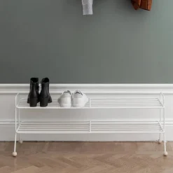 Bill Shoe Shelf L skohylla vit