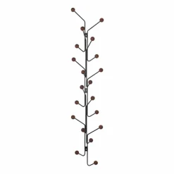Bill Vertical klädhängare Svart-mörkbrun
