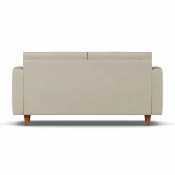 Binga 2 5-sits bäddsoffa Bern Beige 0341-mörkbetsad ask