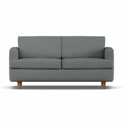 Binga 2 5-sits bäddsoffa Caleido Grey 1240-mörkbetsad ask
