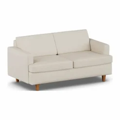 Binga 2 5-sits bäddsoffa Jump Beige 1956-mörkbetsad ask