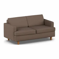Binga 2 5-sits bäddsoffa Jump Brown 1955-mörkbetsad ask
