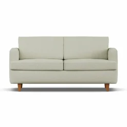 Binga 2 5-sits bäddsoffa Luiza Beige 3981-mörkbetsad ask