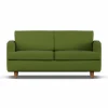 Binga 2 5-sits bäddsoffa Luiza Green 3975-mörkbetsad ask