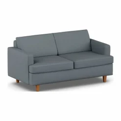 Binga 2 5-sits bäddsoffa Same Blue 6678-mörkbetsad ask