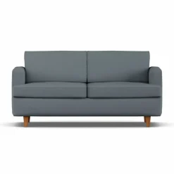 Binga 2 5-sits bäddsoffa Same Blue 6678-mörkbetsad ask