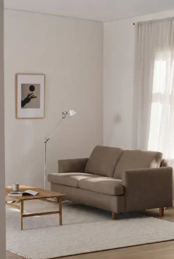 Binga 2 5-sits bäddsoffa Same Mole 6674-mörkbetsad ask