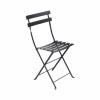 Bistro Metal stol Anthracite (grå)