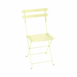 Bistro Metal stol Frosted lemon (gul)