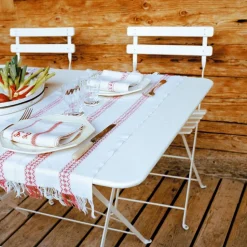 Bistro Metal stol Frosted lemon (gul)