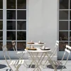 Bistro Metal stol Latte beige (beige)