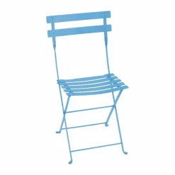 Bistro Metal stol Maya blue (blå)