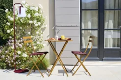 Bistro Metal stol Maya blue (blå)