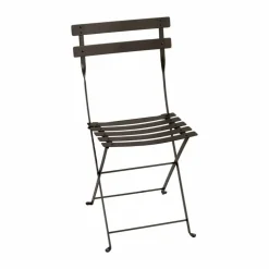 Bistro Metal stol Tonka (brun)