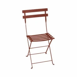 Bistro Metal stol Red ochre (röd)