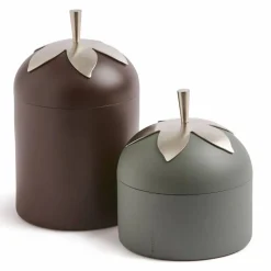 Blad burk liten grå