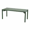 Bliss soffbord/bänk Dark green 107x39x44 cm