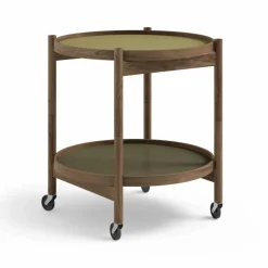 Bølling Tray Table model 50 rullbord leaf rökoljat ekstativ