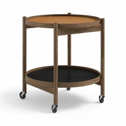 Bølling Tray Table model 50 rullbord clay rökoljat ekstativ