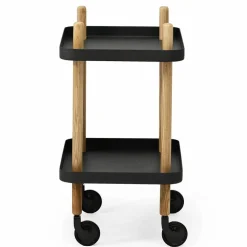Block bord svart