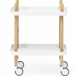 Block bord vit