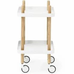 Block bord vit