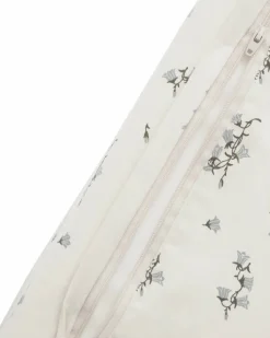 Bluebell satin quiltad skötbädd 50x65x9 cm