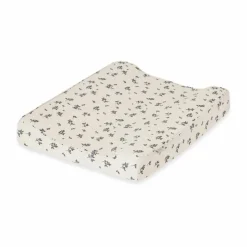 Blueberry satin quiltad skötbädd 50x65x9 cm