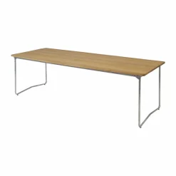 B31 matbord 230x92 cm Oljad ek-varmförzinkad stativ