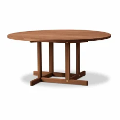 BM80 Mogensen Coffee Table soffbord Ø120 cm Rökt oljad ek