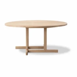 BM80 Mogensen Coffee Table soffbord Ø120 cm Såpad ek