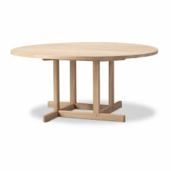 BM80 Mogensen Coffee Table soffbord Ø120 cm Såpad ek