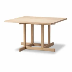 BM80 Mogensen Coffee Table 90x90 cm Såpad ek